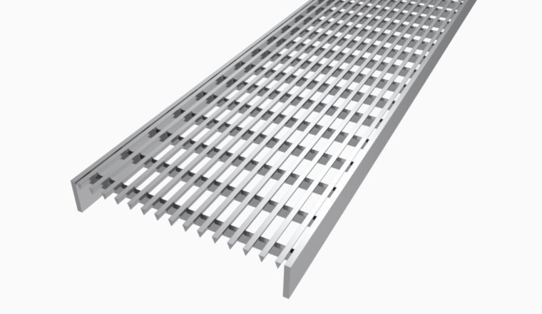 Yeti 3x5 Stainless steel heelguard grate