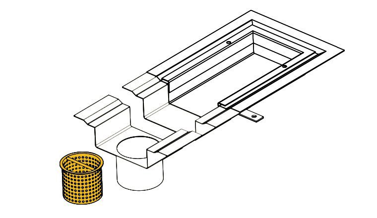 Yeti Vinyl Clamp Basket