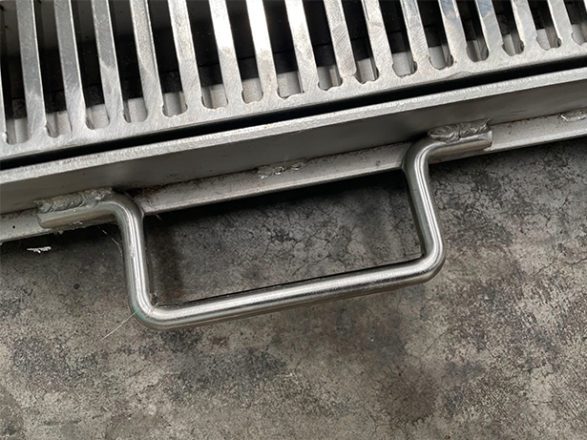 Stainless steel grate