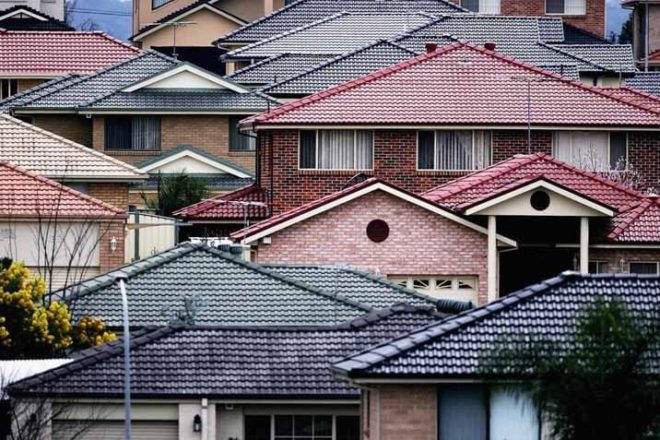 house rooftops